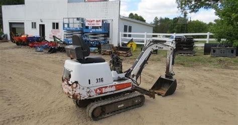 Bobcat 316 Mini Ex for sale from United States 